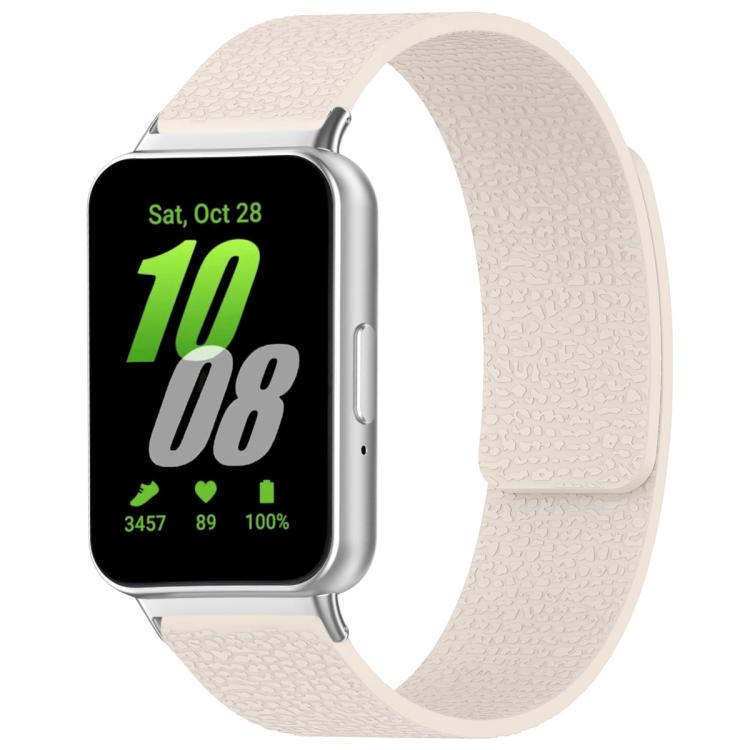 xDfind Litchi Texture Magnetic Silicone Watch Band