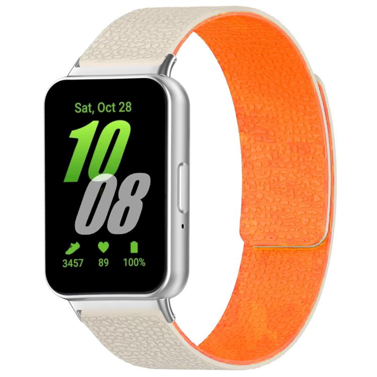 xDfind Litchi Texture Magnetic Silicone Watch Band