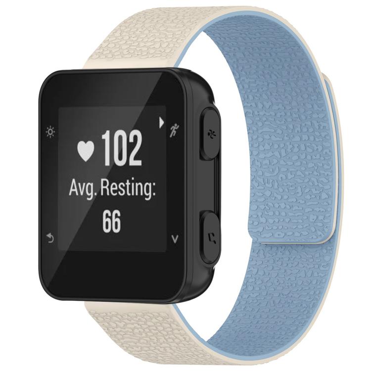 xDfind Litchi Texture Magnetic Silicone Watch Band