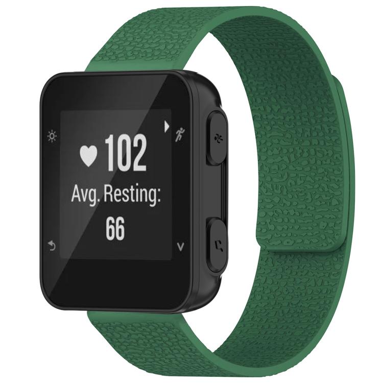 xDfind Litchi Texture Magnetic Silicone Watch Band