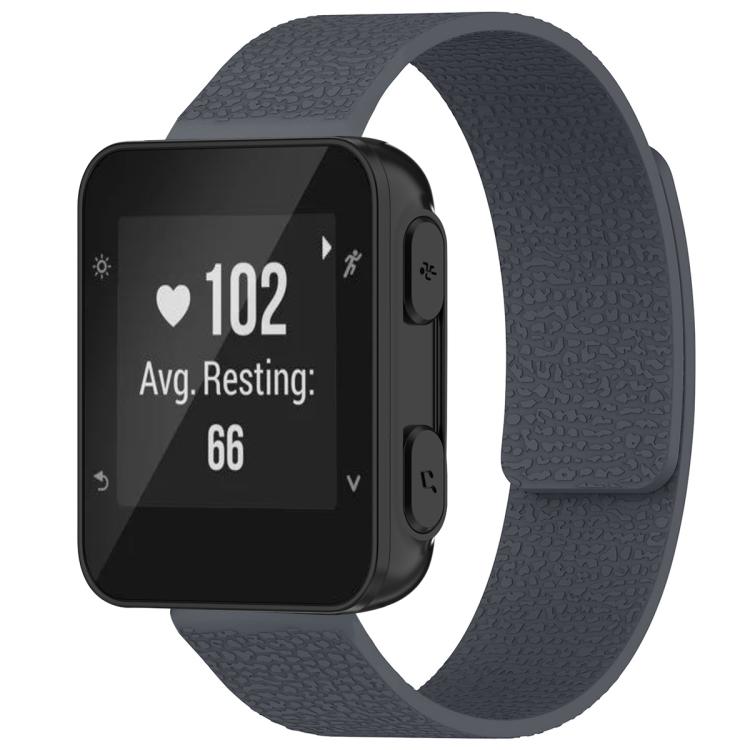 xDfind Litchi Texture Magnetic Silicone Watch Band
