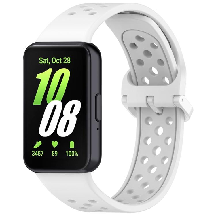 xDfind Colorful Buckle Solid Color Breathable Silicone Watch Band