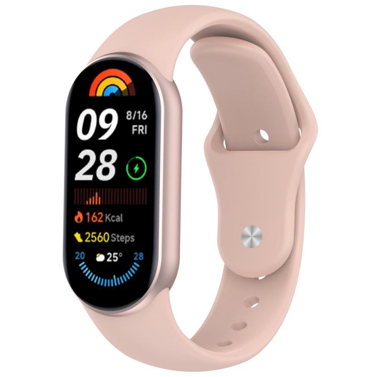 xDfind Reverse Buckle Silicone Watch Band, For Xiaomi Smart Band 10 / 9 / 8