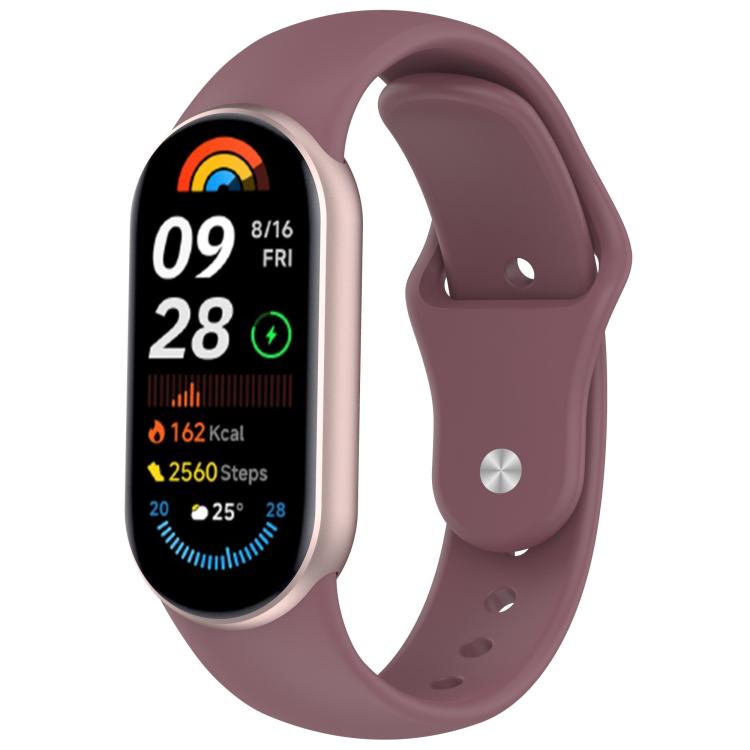 xDfind Reverse Buckle Silicone Watch Band, For Xiaomi Smart Band 10 / 9 / 8