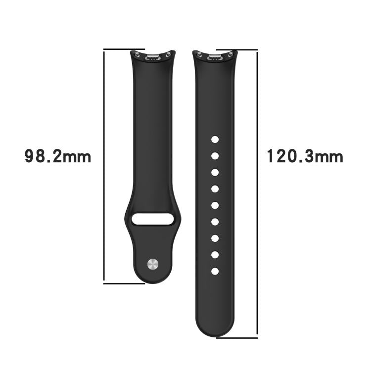 xDfind Reverse Buckle Silicone Watch Band, For Xiaomi Smart Band 10 / 9 / 8