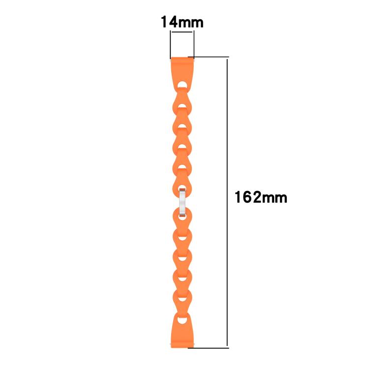 xDfind Hollow Bracelet Silicone Watch Band
