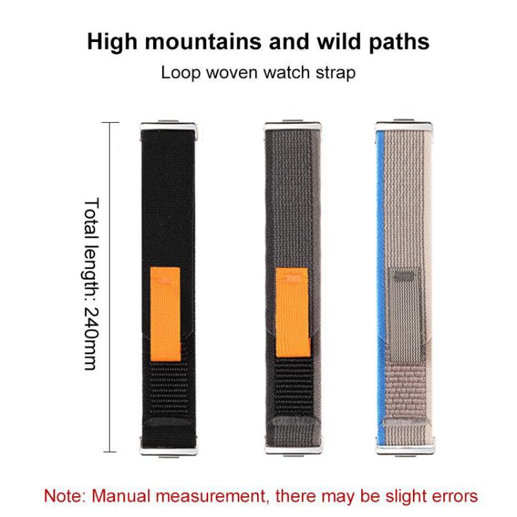 xDfind Nylon Loop Sport Watch Band, For Huawei Watch Fit3 / Fit4 / Fit4 Pro