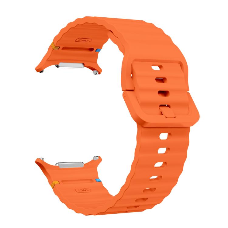 xDfind Wave Stitching Silicone Watch Band, For Samsung Galaxy Watch Ultra 47mm / Ultra 2025