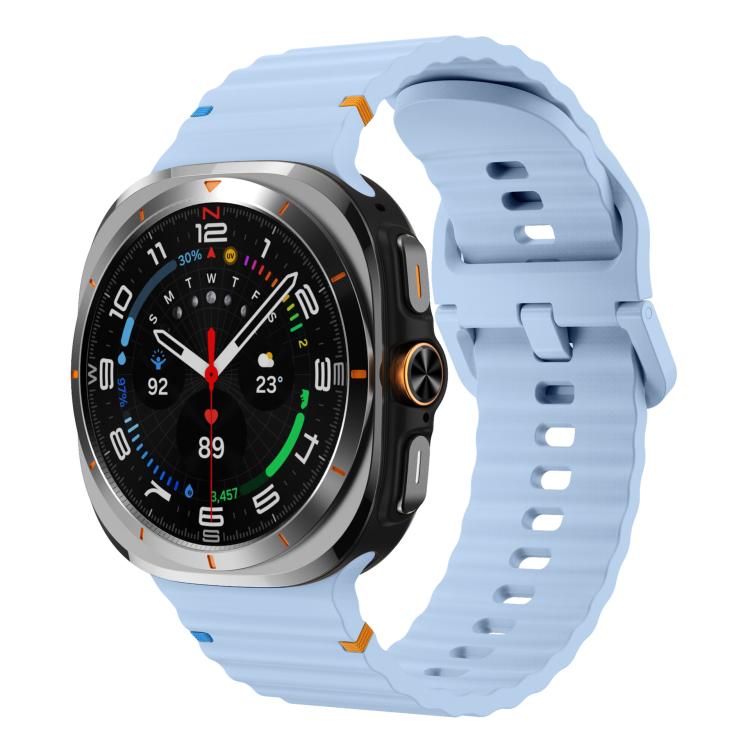 xDfind Wave Stitching Silicone Watch Band