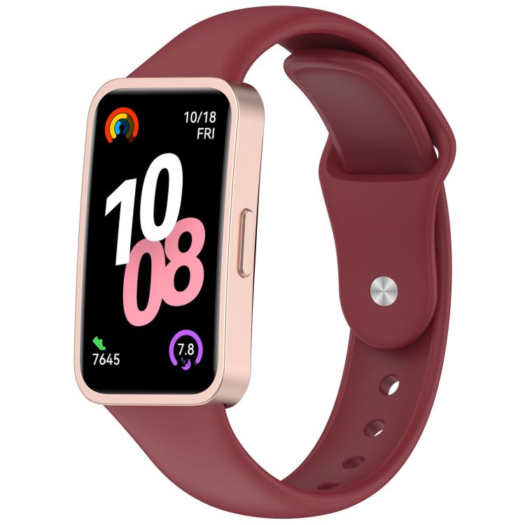 xDfind Reverse Buckle Silicone Watch Band, For Huawei Band 10 / 9 / 8