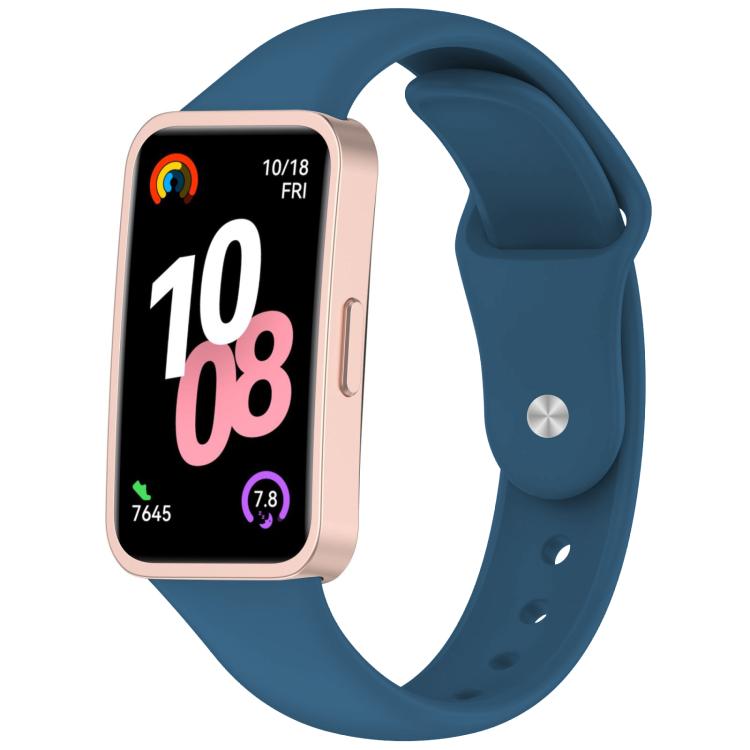 xDfind Reverse Buckle Silicone Watch Band, For Huawei Band 10 / 9 / 8