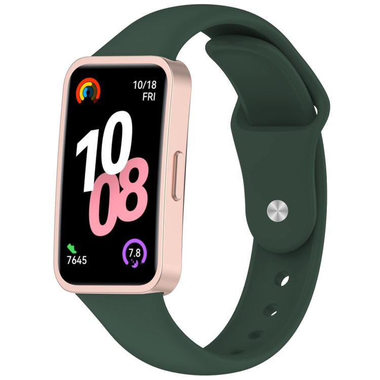 xDfind Reverse Buckle Silicone Watch Band, For Huawei Band 10 / 9 / 8