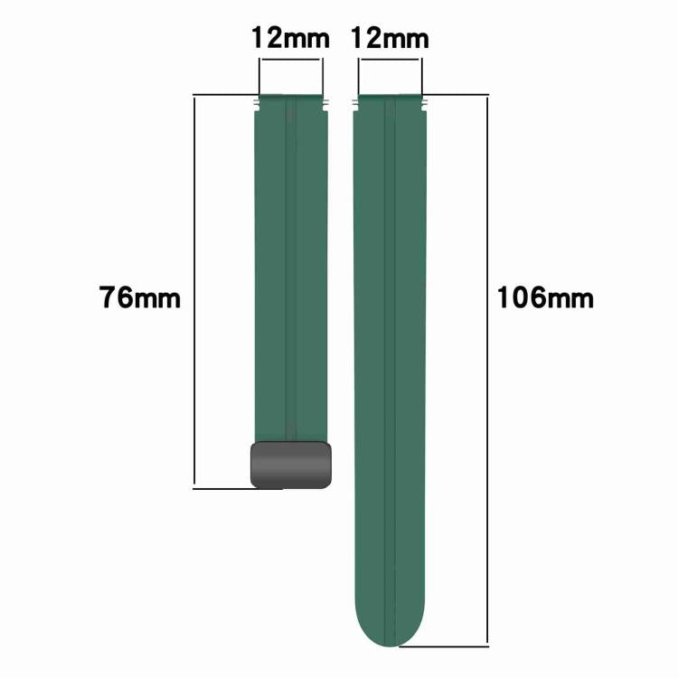 xDfind Folding Buckle Silicone Watch Band