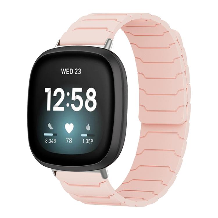 xDfind Magnetic Silicone Watch Band, For Fitbit Versa 4 / 3 / Sense 2 / Sense