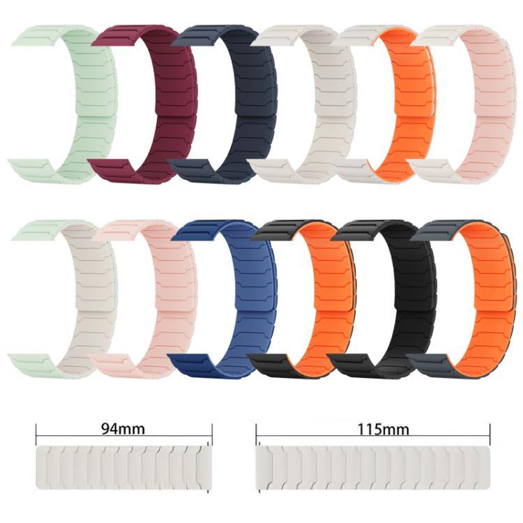xDfind Magnetic Silicone Watch Band, For Fitbit Versa 4 / 3 / Sense 2 / Sense