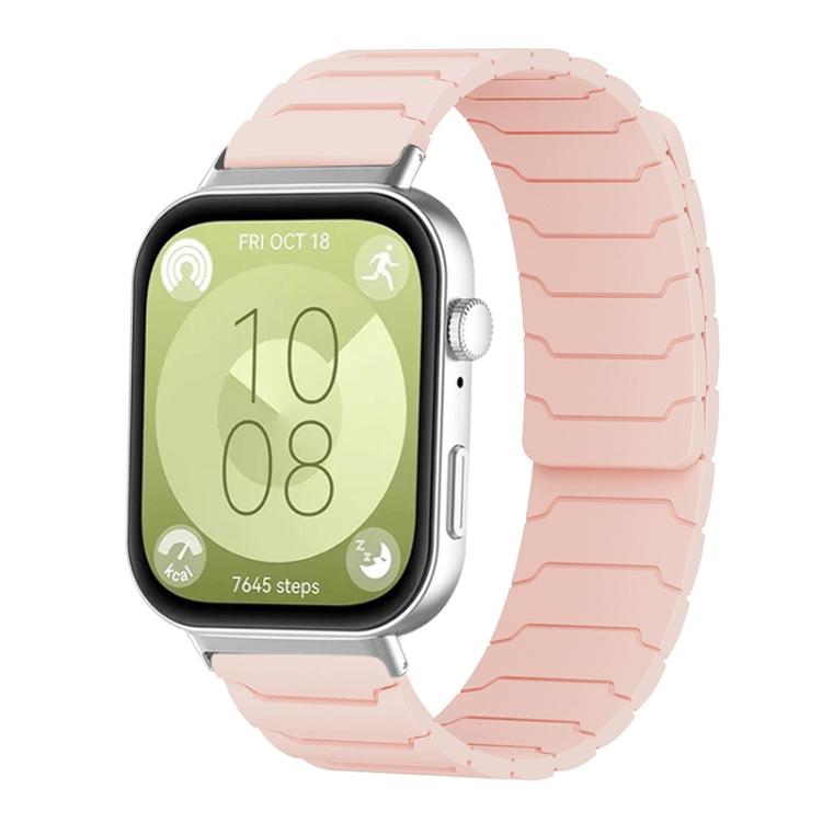 xDfind Magnetic Silicone Watch Band, For Huawei Watch Fit4 / Fit4 Pro / Fit3