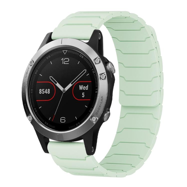 xDfind Magnetic Silicone Watch Band, For Garmin Fenix 8/7/6/5 22mm