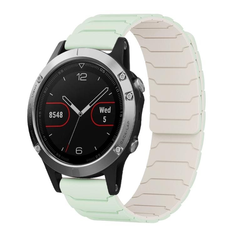 xDfind Magnetic Silicone Watch Band, For Garmin Fenix 8/7/6/5 22mm