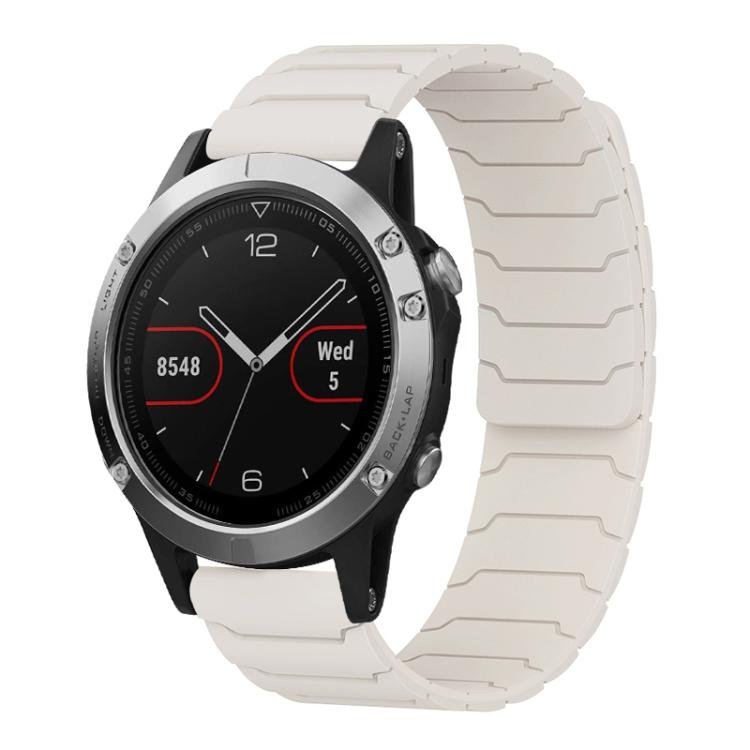 xDfind Magnetic Silicone Watch Band, For Garmin Fenix 8/7/6/5 22mm