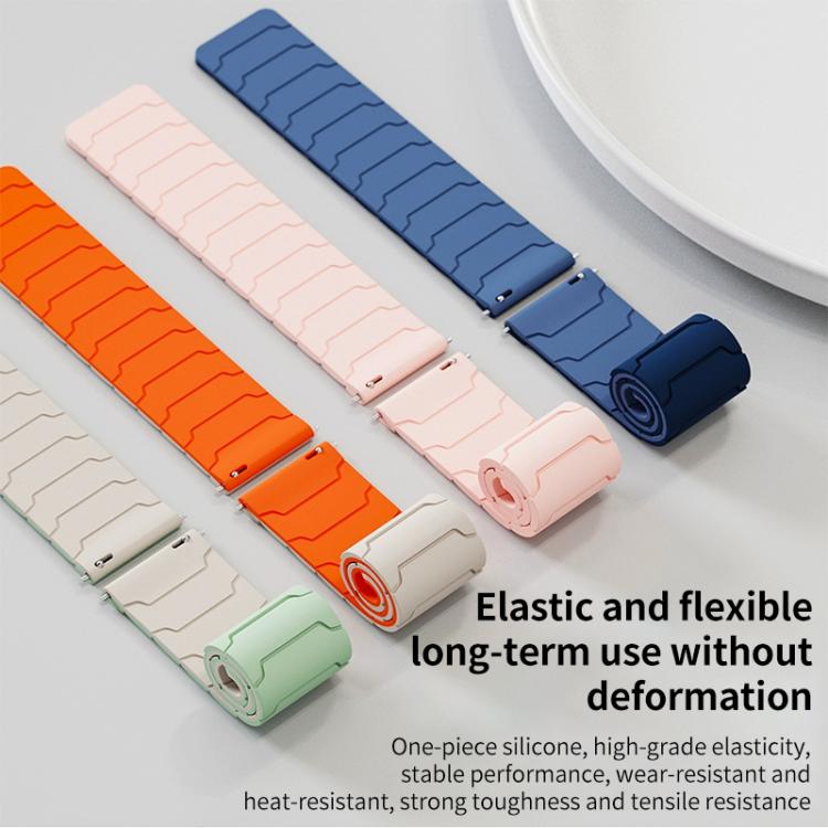 xDfind Magnetic Silicone Watch Band, For Garmin Fenix 8/7/6/5 22mm