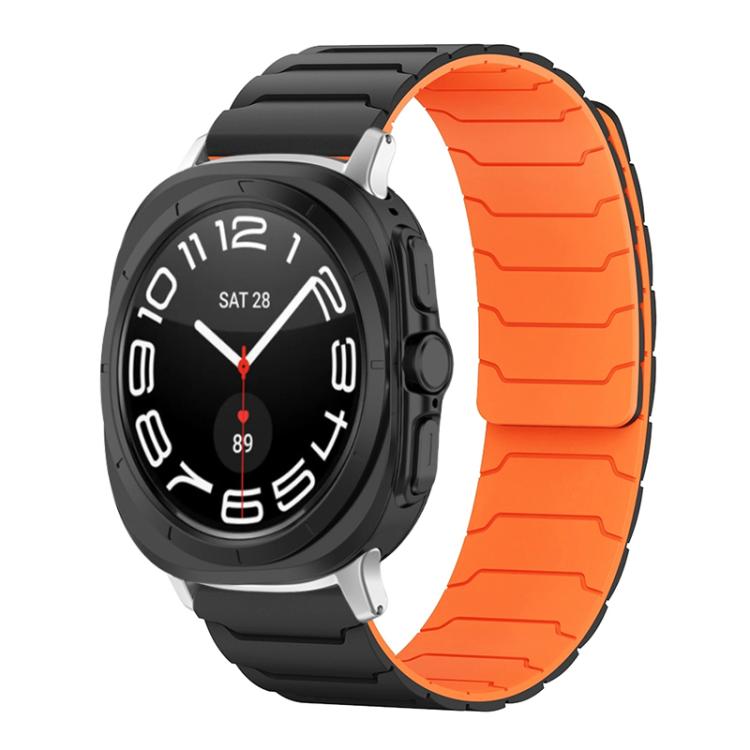 xDfind Magnetic Silicone Watch Band, For Samsung Galaxy Watch Ultra / Ultra 2025