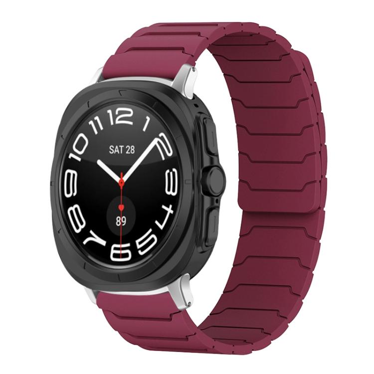 xDfind Magnetic Silicone Watch Band, For Samsung Galaxy Watch Ultra / Ultra 2025