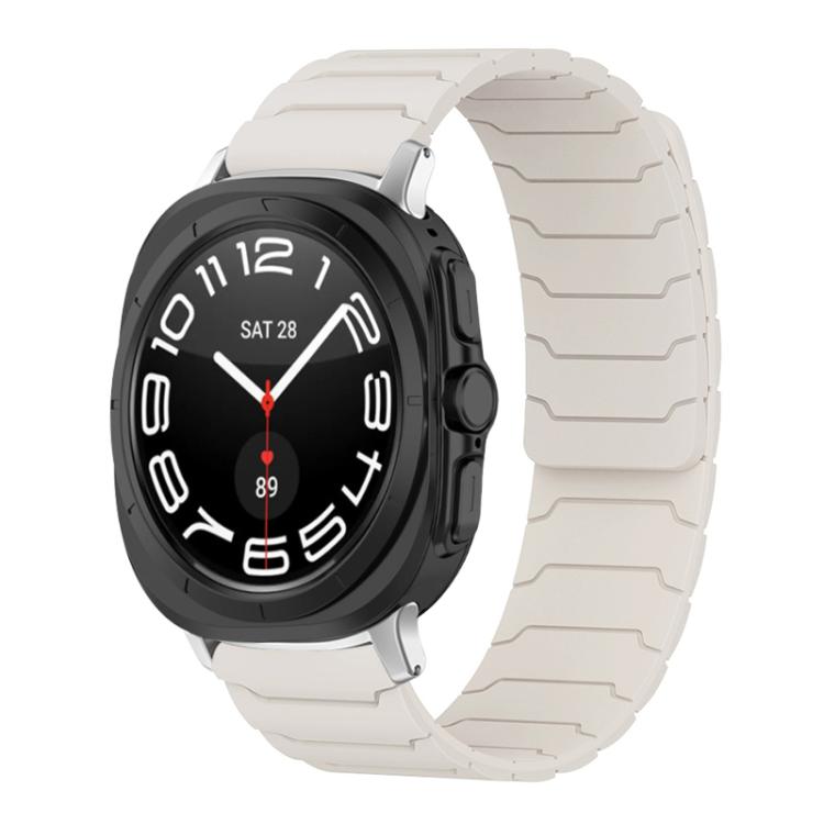 xDfind Magnetic Silicone Watch Band, For Samsung Galaxy Watch Ultra / Ultra 2025