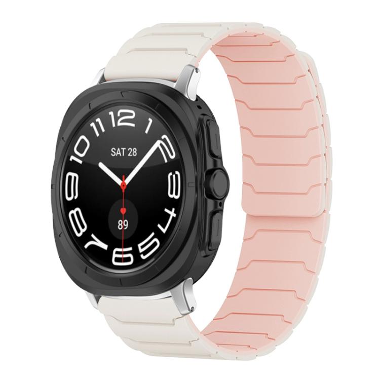 xDfind Magnetic Silicone Watch Band, For Samsung Galaxy Watch Ultra / Ultra 2025