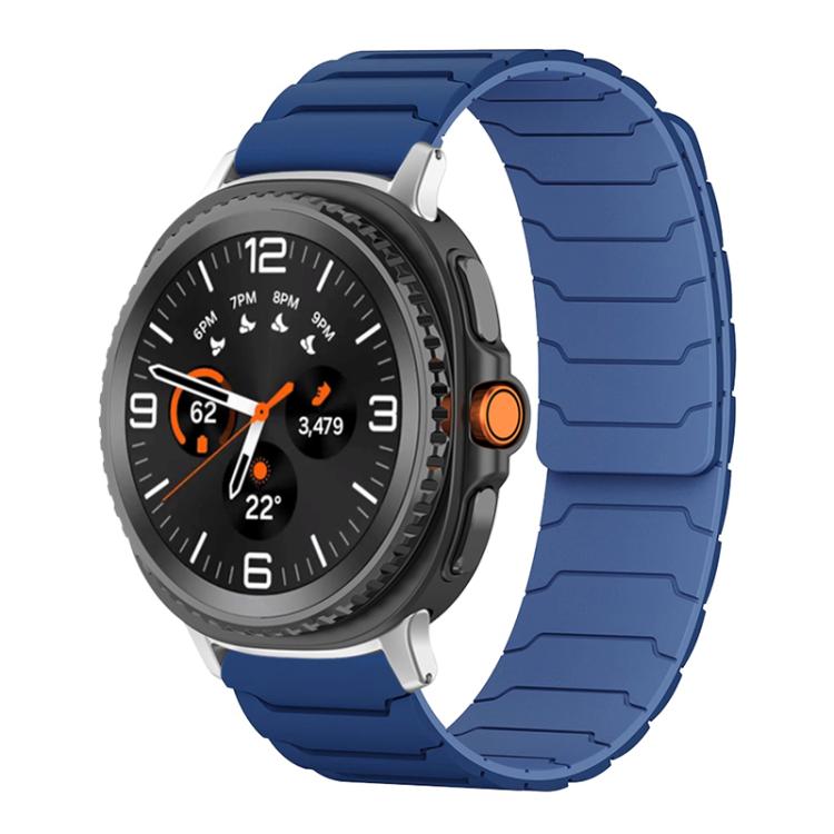 xDfind Magnetic Silicone Watch Band, For Samsung Galaxy Watch8 / 8 Classic