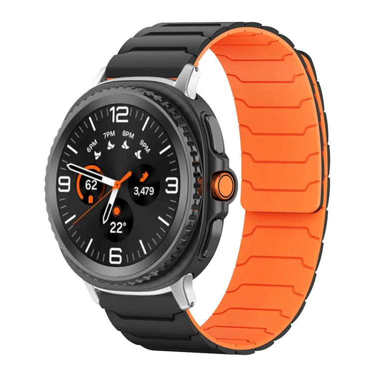 xDfind Magnetic Silicone Watch Band, For Samsung Galaxy Watch8 / 8 Classic