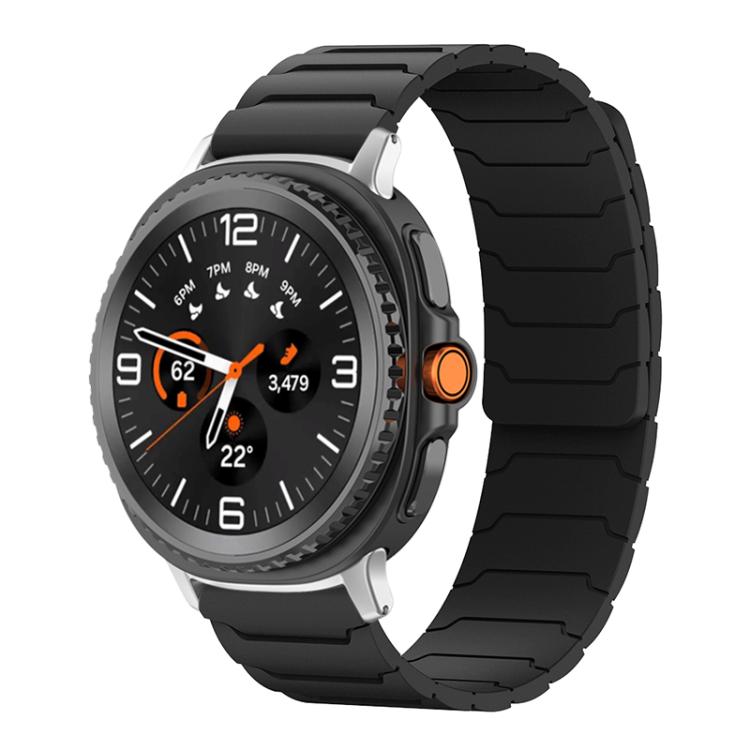 xDfind Magnetic Silicone Watch Band, For Samsung Galaxy Watch8 / 8 Classic