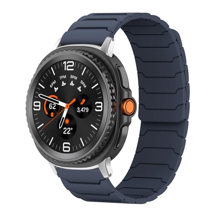 xDfind Magnetic Silicone Watch Band, For Samsung Galaxy Watch8 / 8 Classic