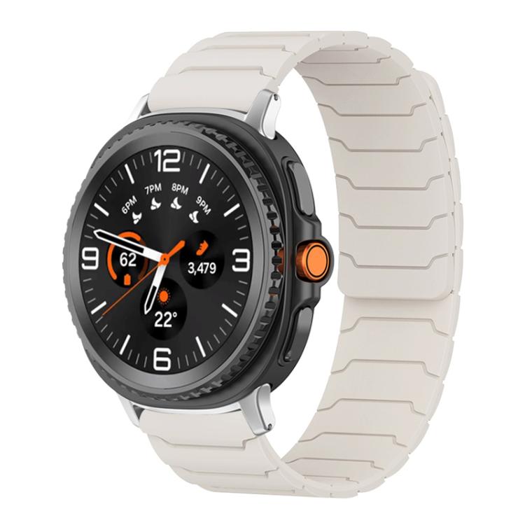 xDfind Magnetic Silicone Watch Band, For Samsung Galaxy Watch8 / 8 Classic