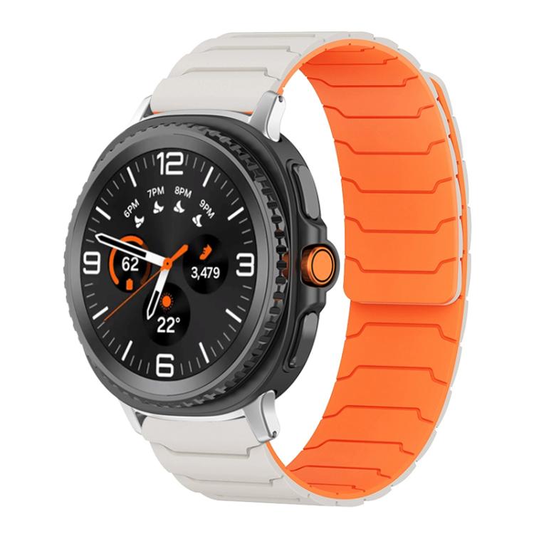 xDfind Magnetic Silicone Watch Band, For Samsung Galaxy Watch8 / 8 Classic