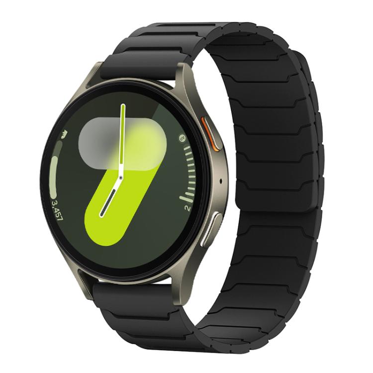 xDfind Magnetic Silicone Watch Band, For Samsung Galaxy Watch 7 / 6 / 5 / FE