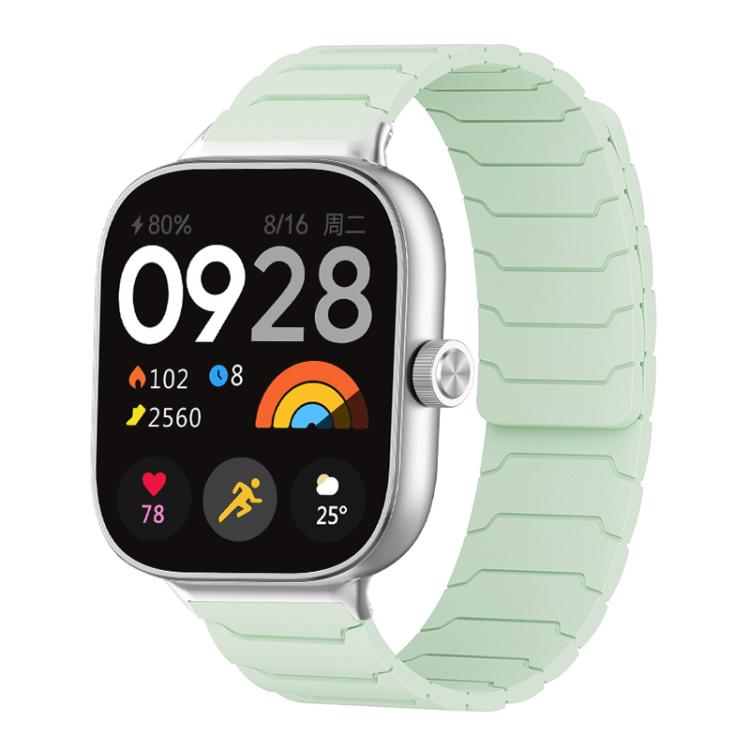 xDfind Magnetic Silicone Watch Band, For Xiaomi Smart Band 9 Pro/8 Pro/Redmi Watch 5/4