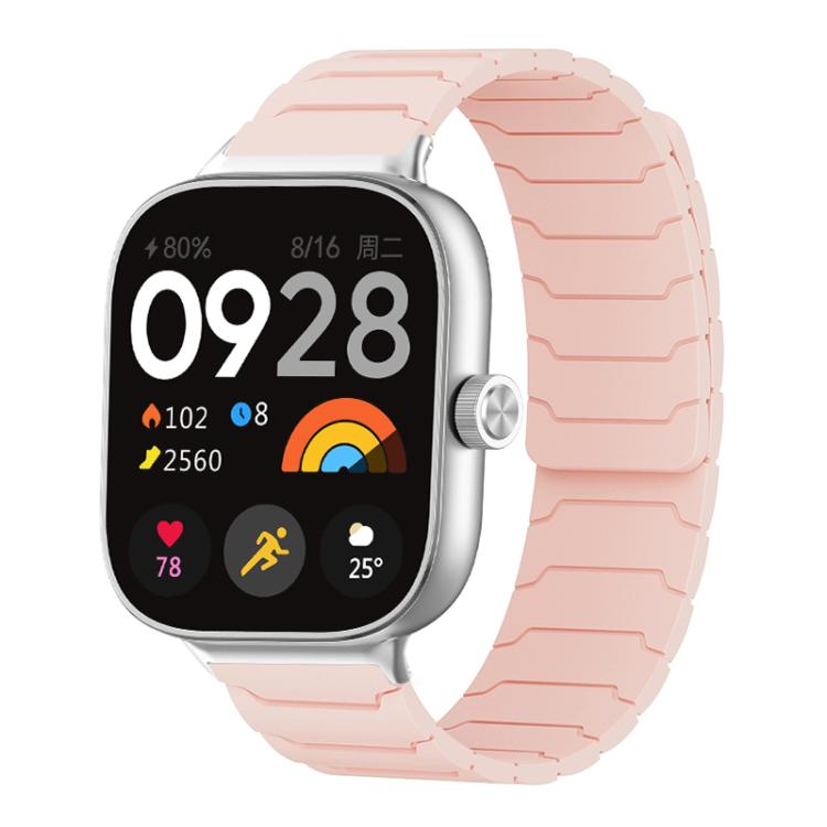 xDfind Magnetic Silicone Watch Band, For Xiaomi Smart Band 9 Pro/8 Pro/Redmi Watch 5/4
