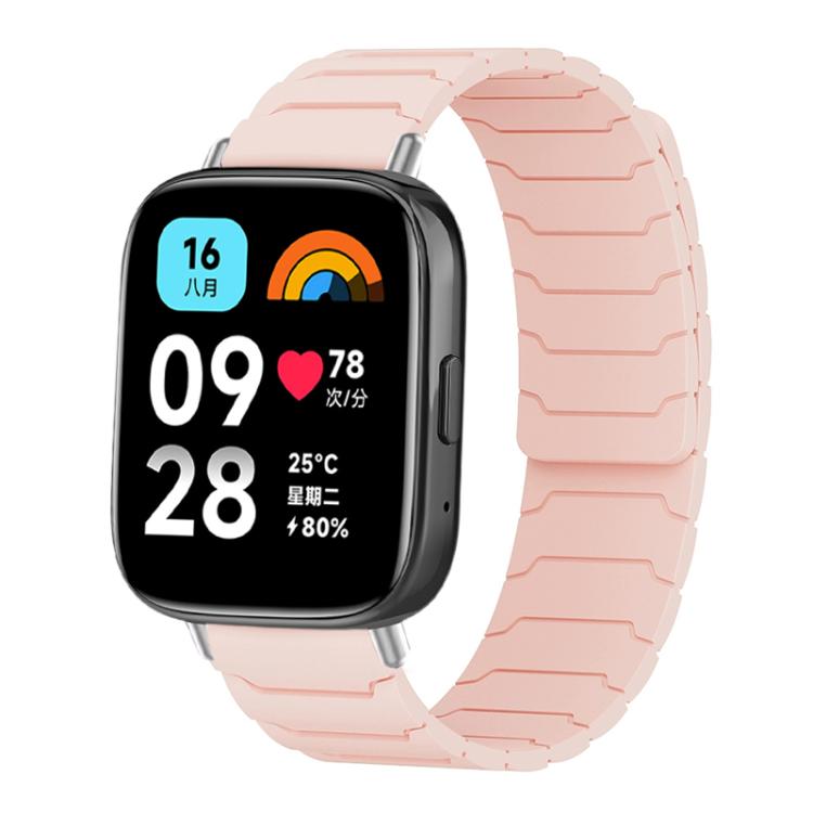 xDfind Magnetic Silicone Watch Band, For Redmi Watch 3 Active / Watch 3 Lite