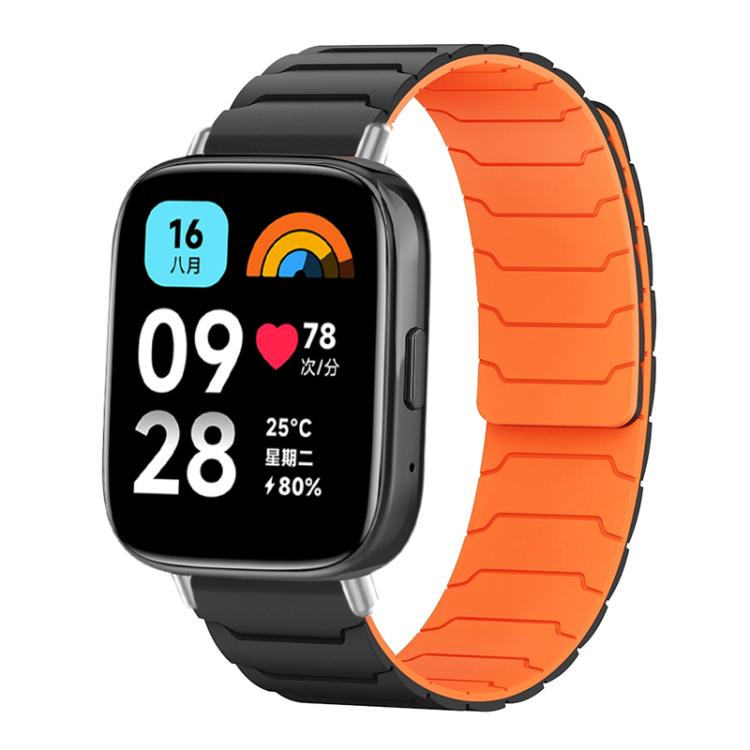 xDfind Magnetic Silicone Watch Band, For Redmi Watch 3 Active / Watch 3 Lite
