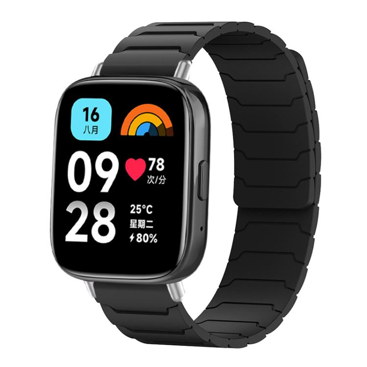 xDfind Magnetic Silicone Watch Band, For Redmi Watch 3 Active / Watch 3 Lite