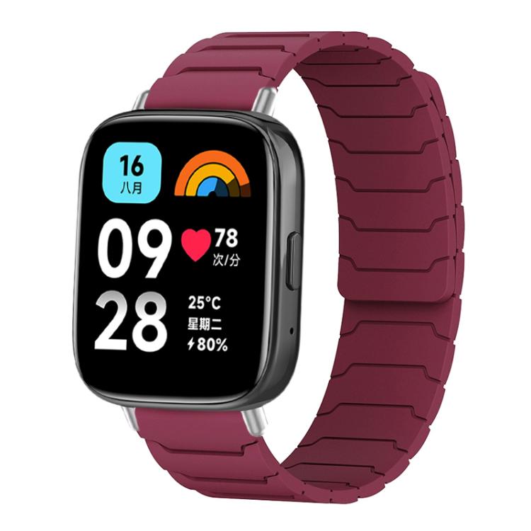 xDfind Magnetic Silicone Watch Band, For Redmi Watch 3 Active / Watch 3 Lite