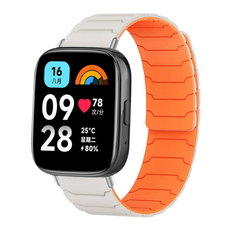 xDfind Magnetic Silicone Watch Band, For Redmi Watch 3 Active / Watch 3 Lite