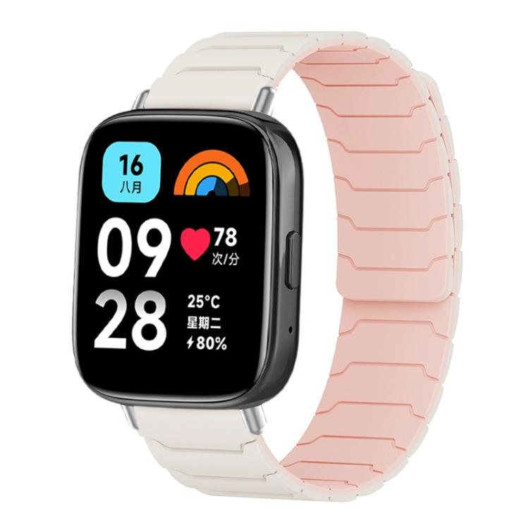 xDfind Magnetic Silicone Watch Band, For Redmi Watch 3 Active / Watch 3 Lite