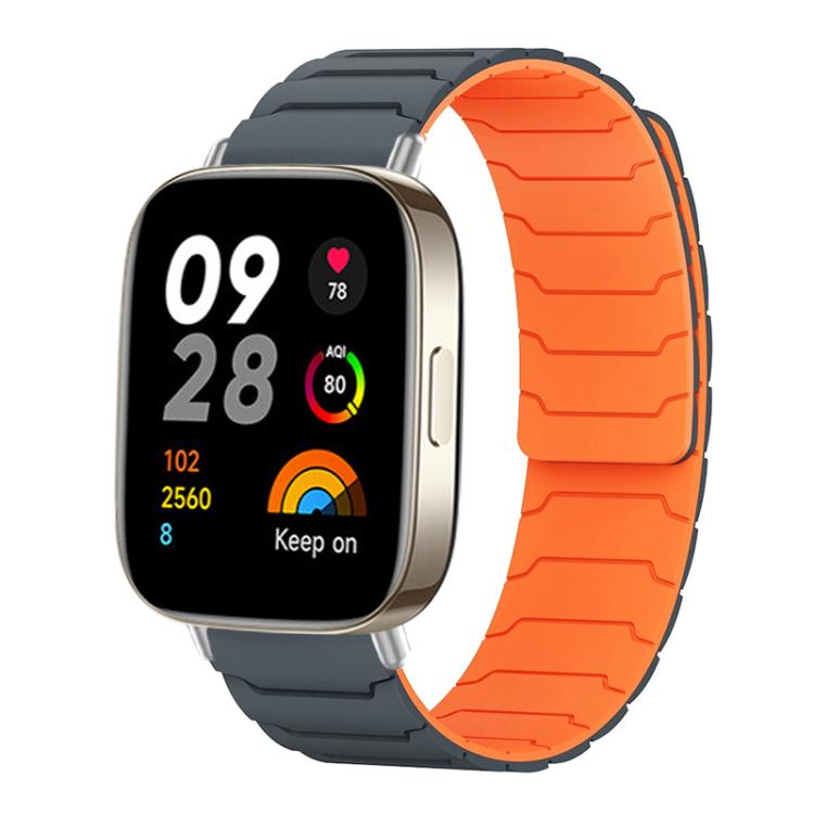 xDfind Magnetic Silicone Watch Band, For Redmi Watch 3