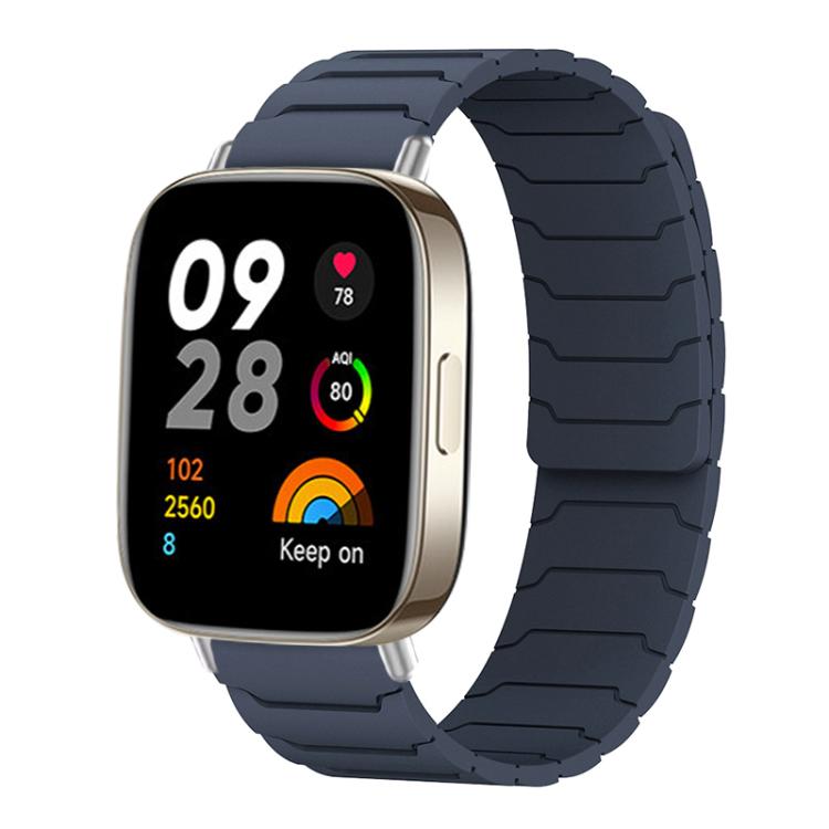 xDfind Magnetic Silicone Watch Band, For Redmi Watch 3