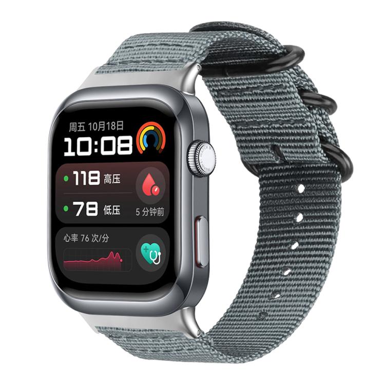 xDfind Ring Buckle Nylon Canvas Watch Band
