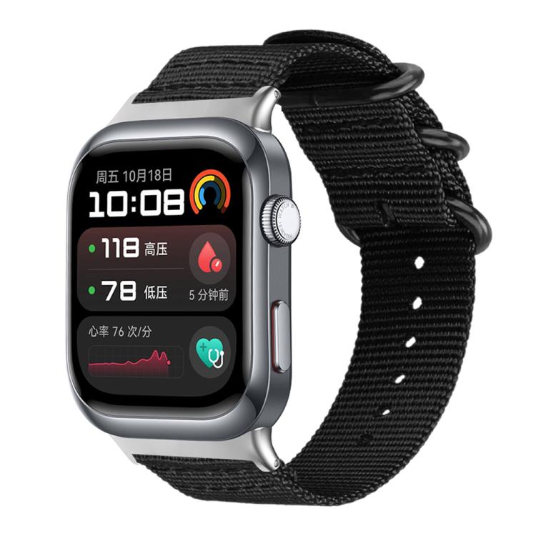 xDfind Ring Buckle Nylon Canvas Watch Band