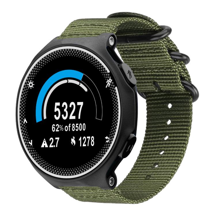xDfind Ring Buckle Nylon Canvas Watch Band