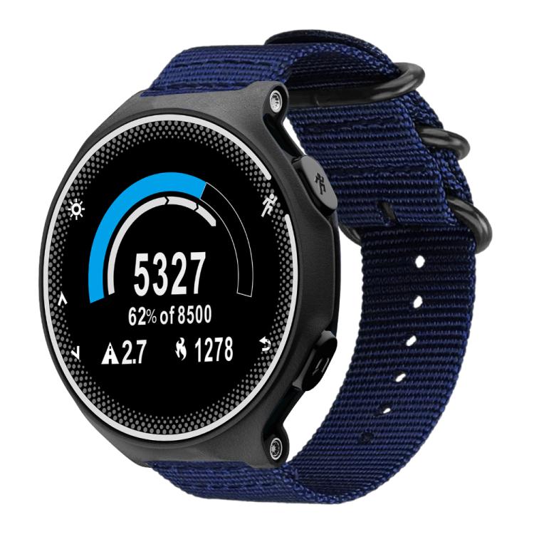xDfind Ring Buckle Nylon Canvas Watch Band