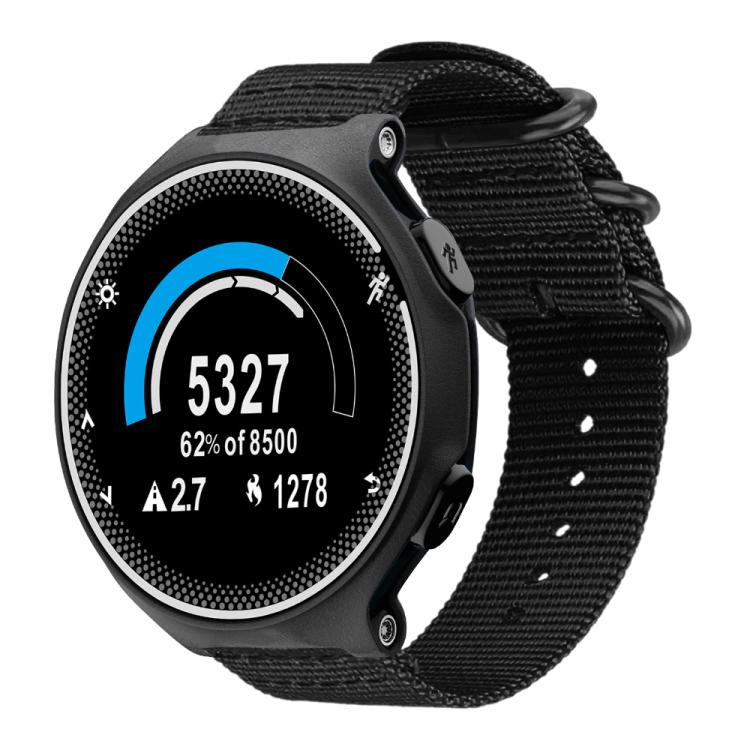 xDfind Ring Buckle Nylon Canvas Watch Band